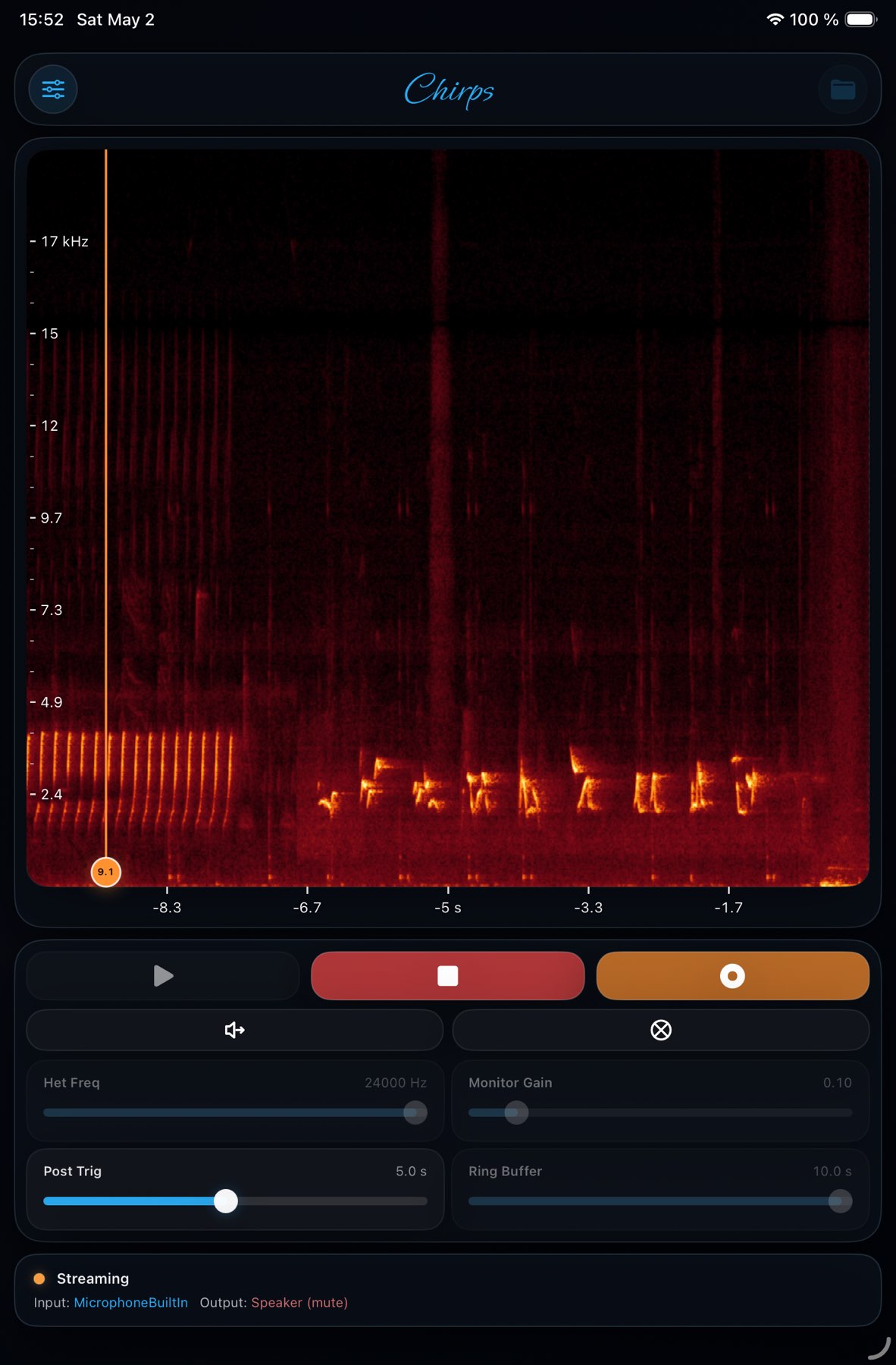 Chirps on iPad mini Portrait, screenshot 6