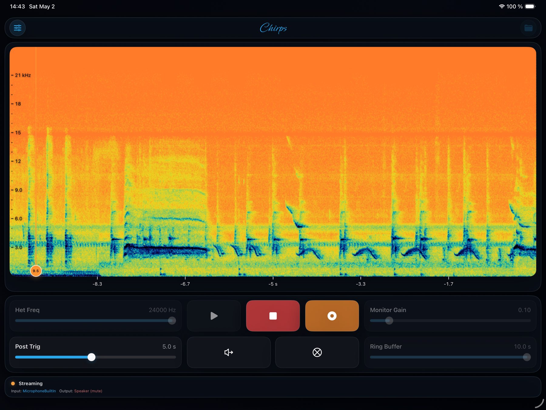 Chirps on iPad Landscape, screenshot 7