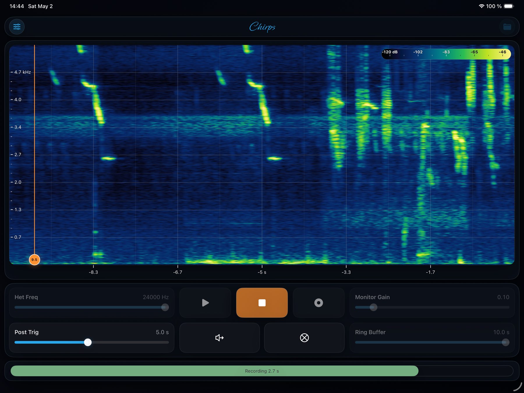 Chirps on iPad Landscape, screenshot 9