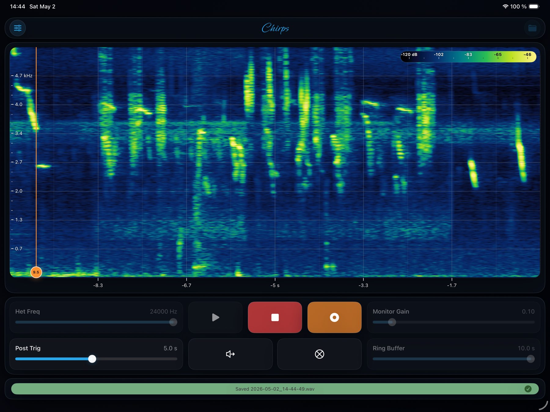 Chirps on iPad Landscape, screenshot 10