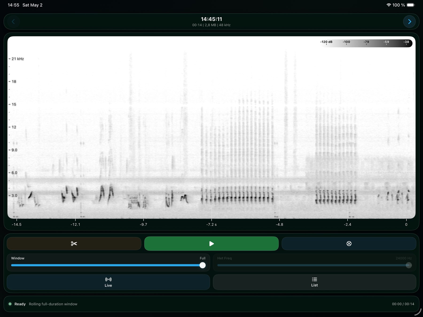 Chirps on iPad Landscape, screenshot 11
