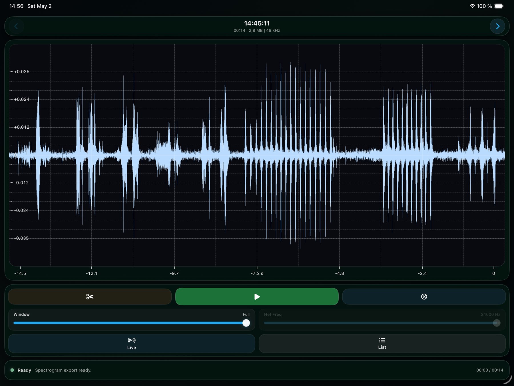 Chirps on iPad Landscape, screenshot 13