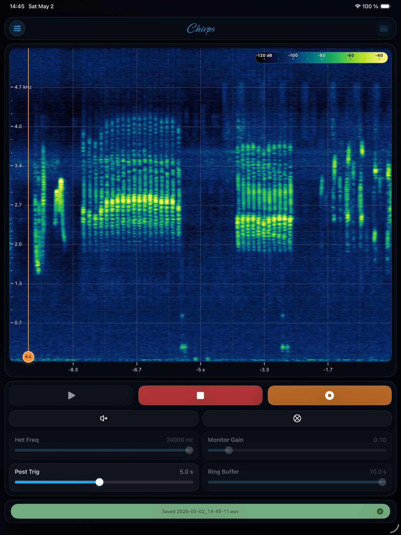 Chirps on iPad Portrait, screenshot 10