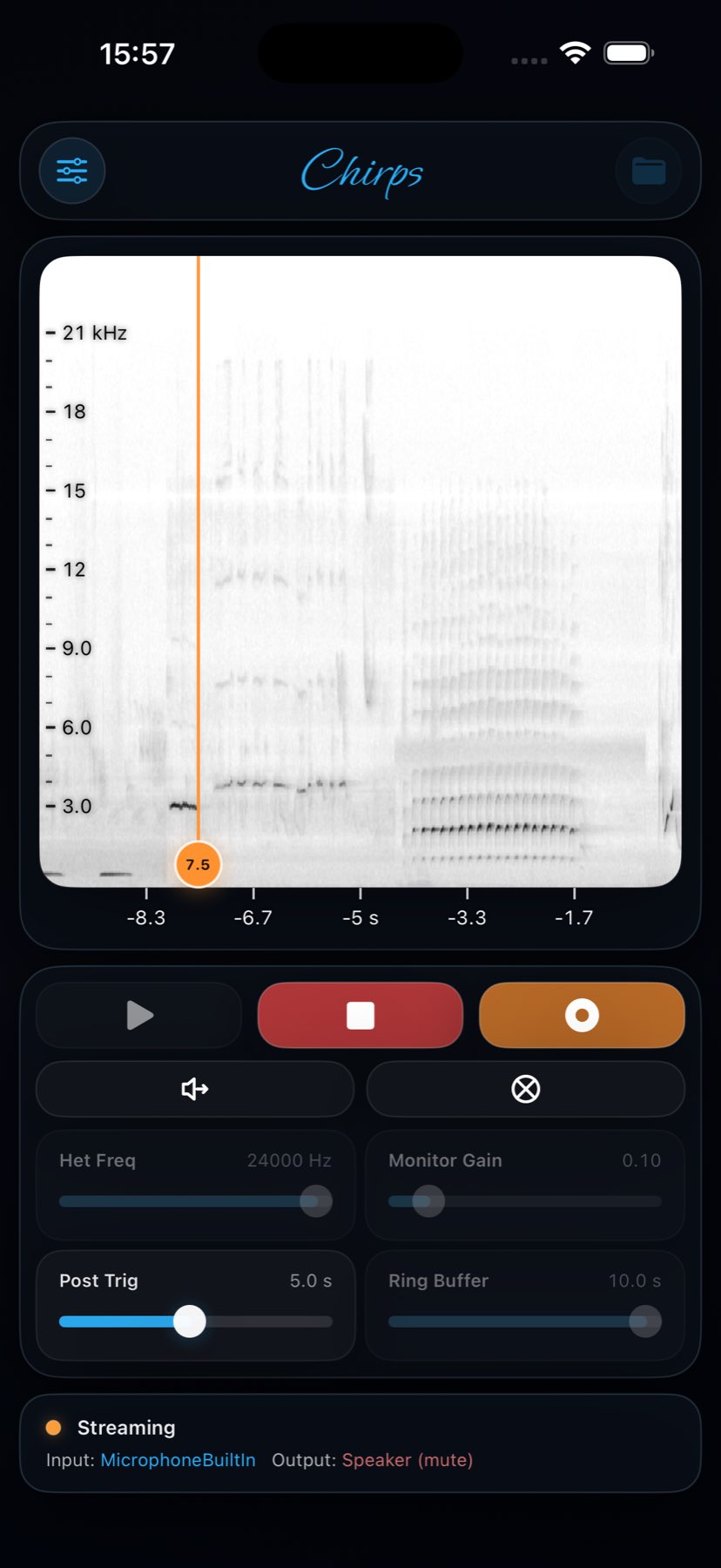 Chirps on iPhone Portrait, screenshot 4