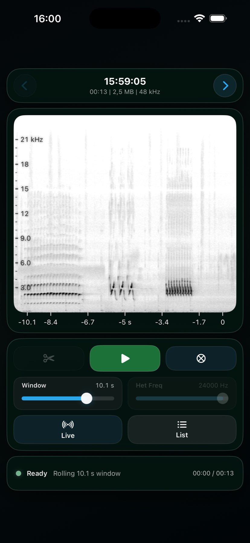Chirps on iPhone Portrait, screenshot 9